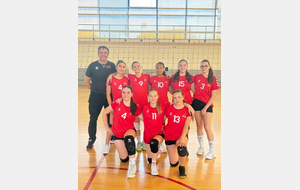 LES M 18 F VICE-CHAMPIONNES DEP