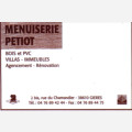 MENUISERIE PETIOT