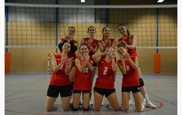 PRE NAT F : VICTOIRE 3/0 CONTRE ROMANS