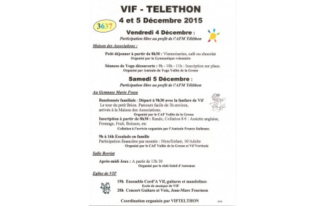 Téléthon 2015