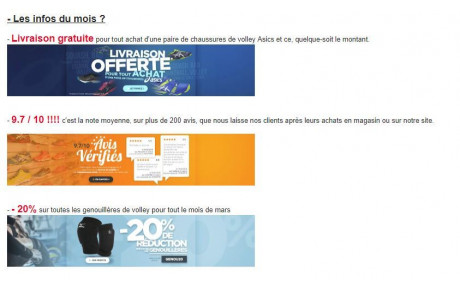 NEWS DE MARS DE SPORT TIME