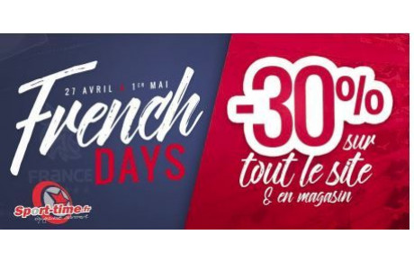 FRENCH DAYS CHEZ SPORT TIME .FR