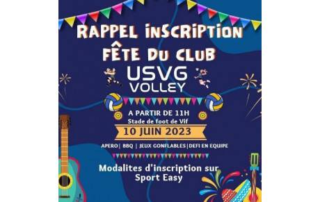 FETE DU CLUB