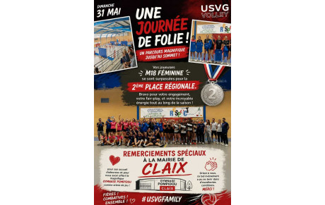 FINALES REGIONALE M 18 F A CLAIX